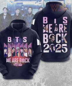 BTS We Are Back Hoodie