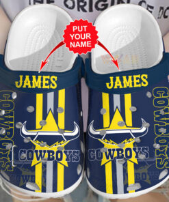 Personalized North Queensland Cowboys Crocs