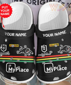 Personalized Penrith Panthers Crocs 01