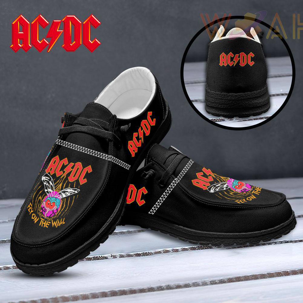 Rock Music Black Dudes Shoes Loafer Shoes