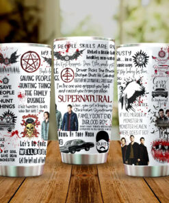 Supernatural Tumbler Cup 12