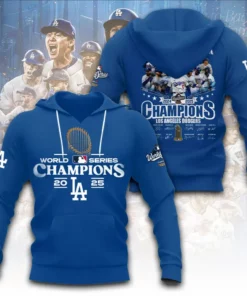 Best sellers Los Angeles Dodgers World Series Hoodie 06