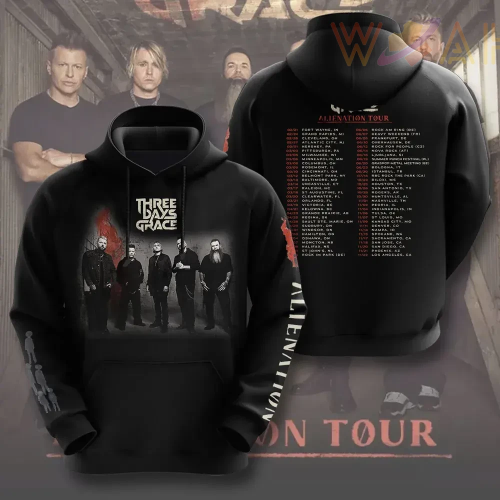 Three Days Grace Hoodie 01