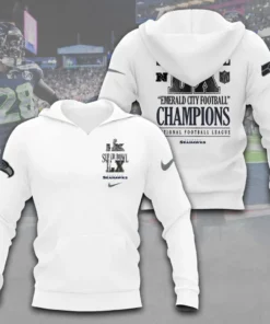Seattle Seahawks White Hoodie