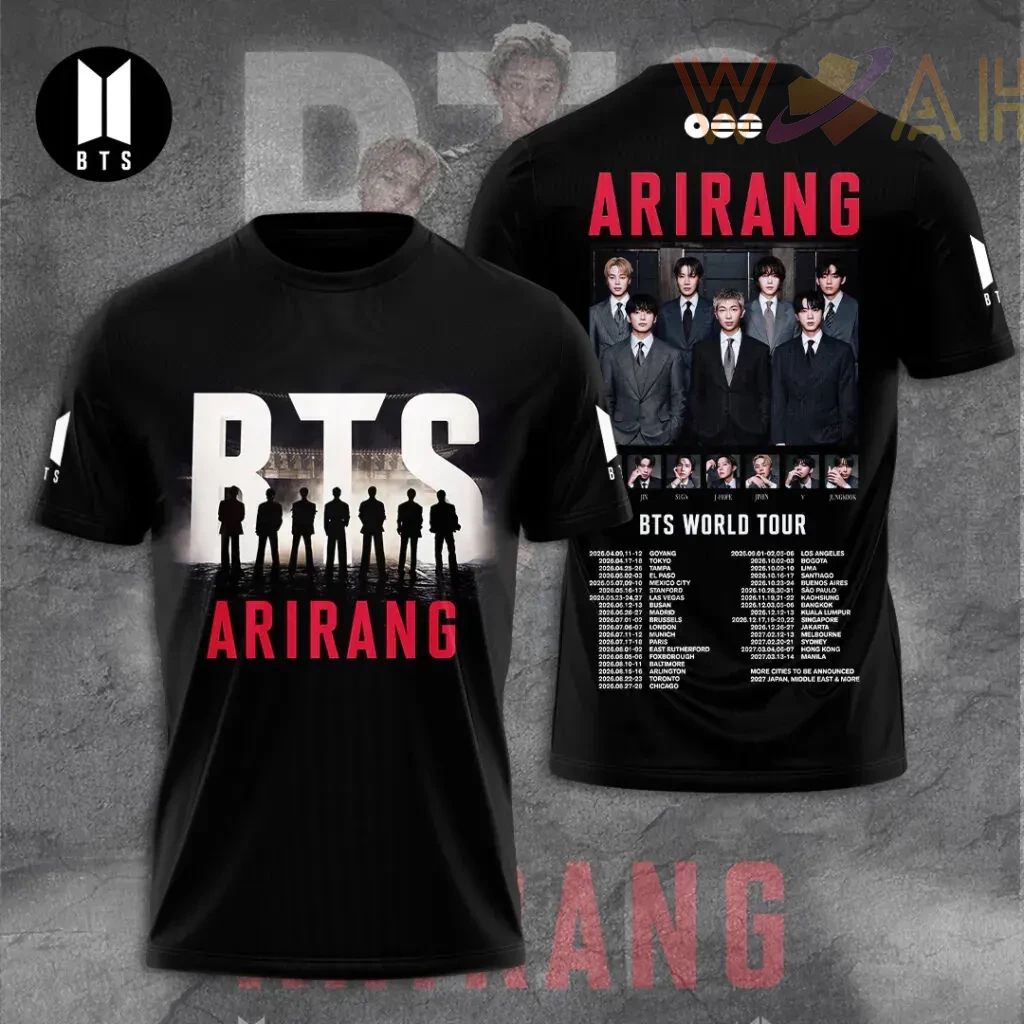 BTS World Tour 2026 T Shirt