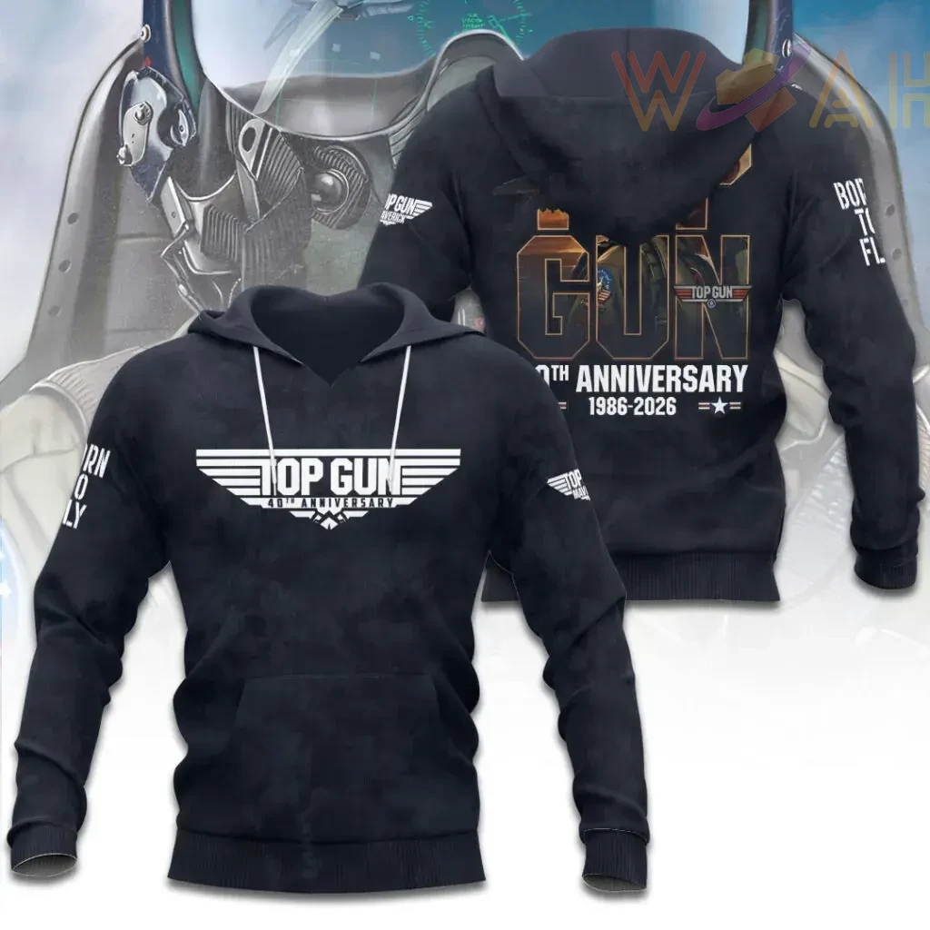 Top Gun 40th Anniversary Hoodie
