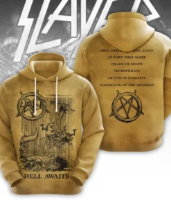 Slayer Hell Awaits Hoodie