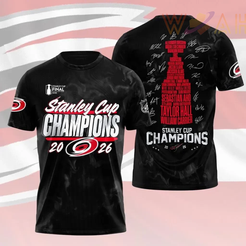 Carolina Hurricanes 3D T shirt