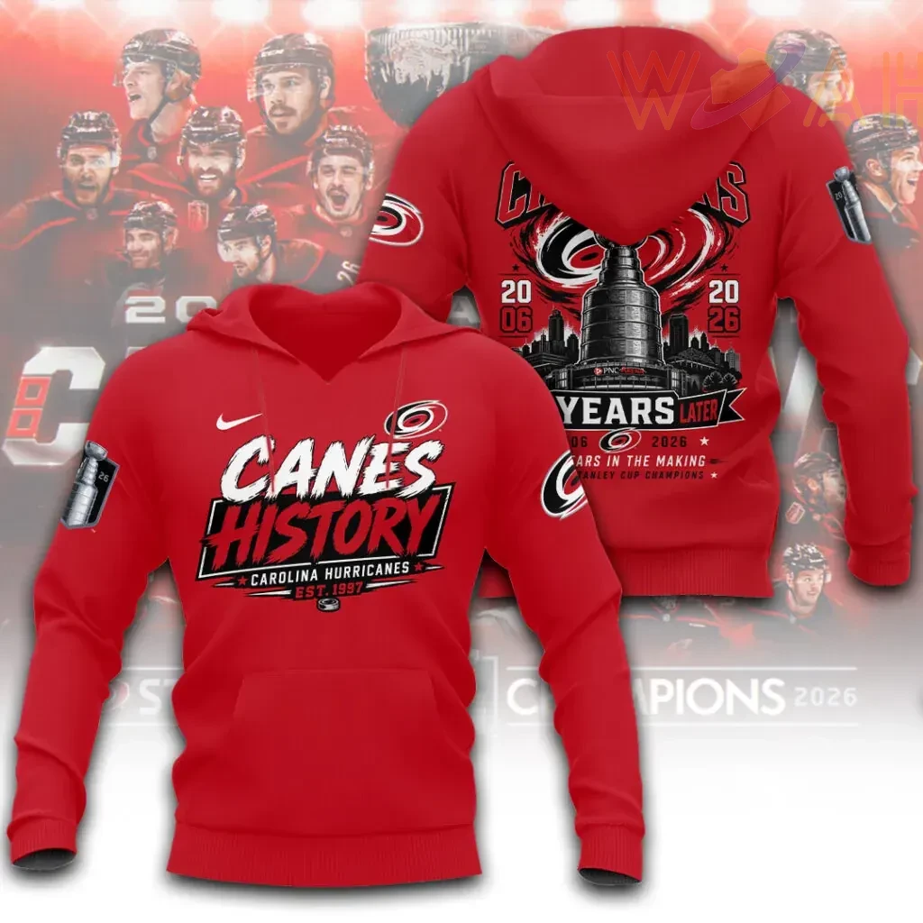 Carolina Hurricanes Stanley Cup Hoodie