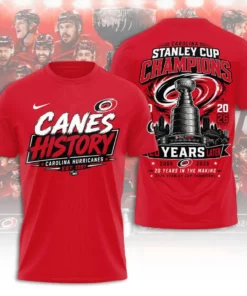 Carolina Hurricanes Stanley Cup T Shirt
