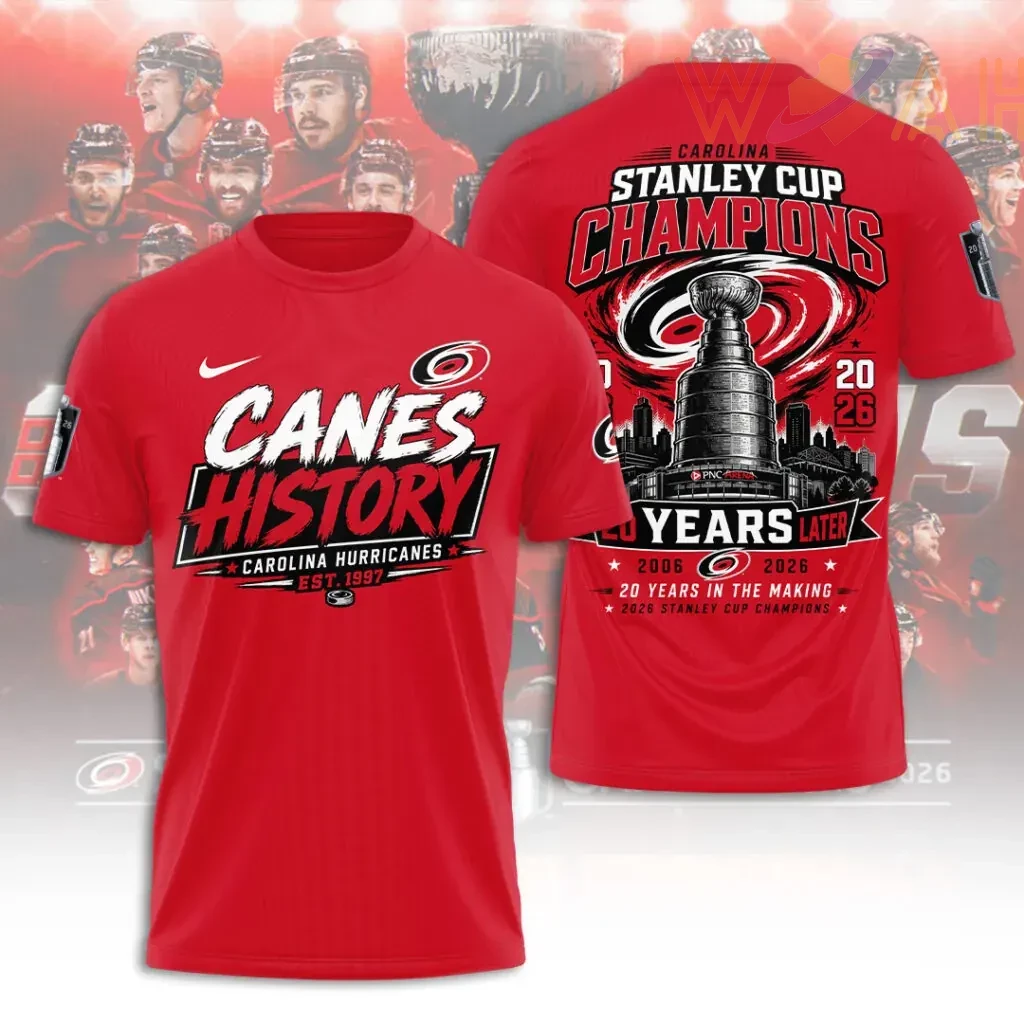 Carolina Hurricanes Stanley Cup T Shirt