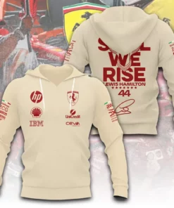 Lewis Hamilton Beige Hoodie