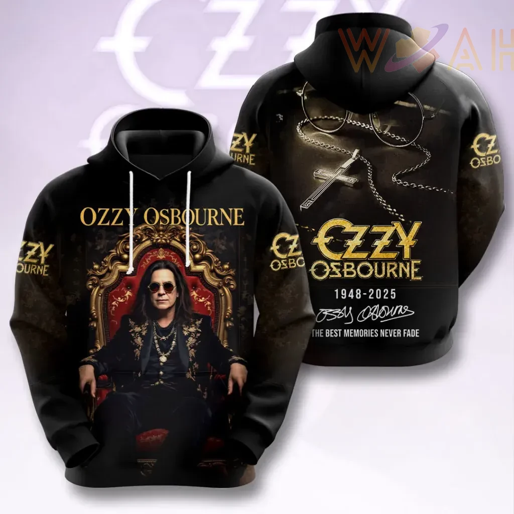Ozzy Osbourne 2026 3D Hoodie