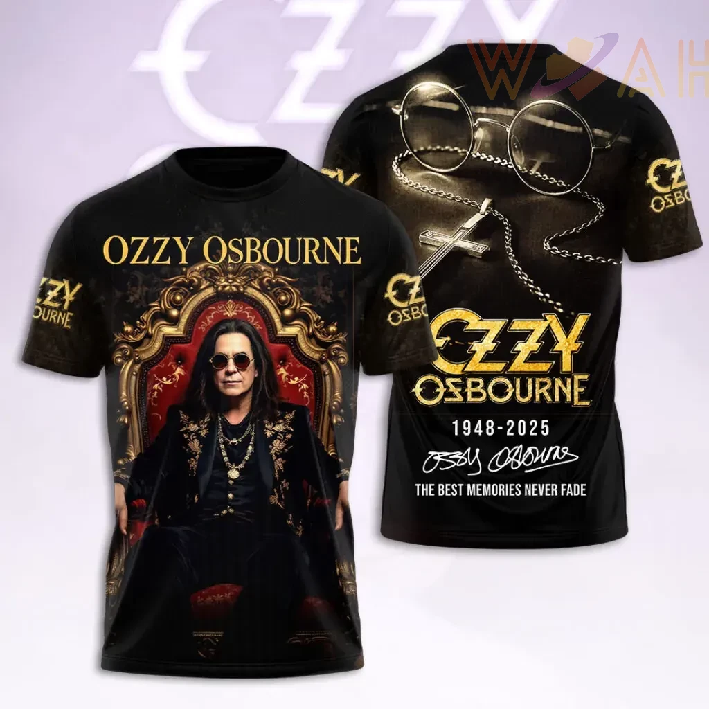 Ozzy Osbourne 2026 3D T shirt