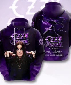 Ozzy Osbourne purple Hoodie