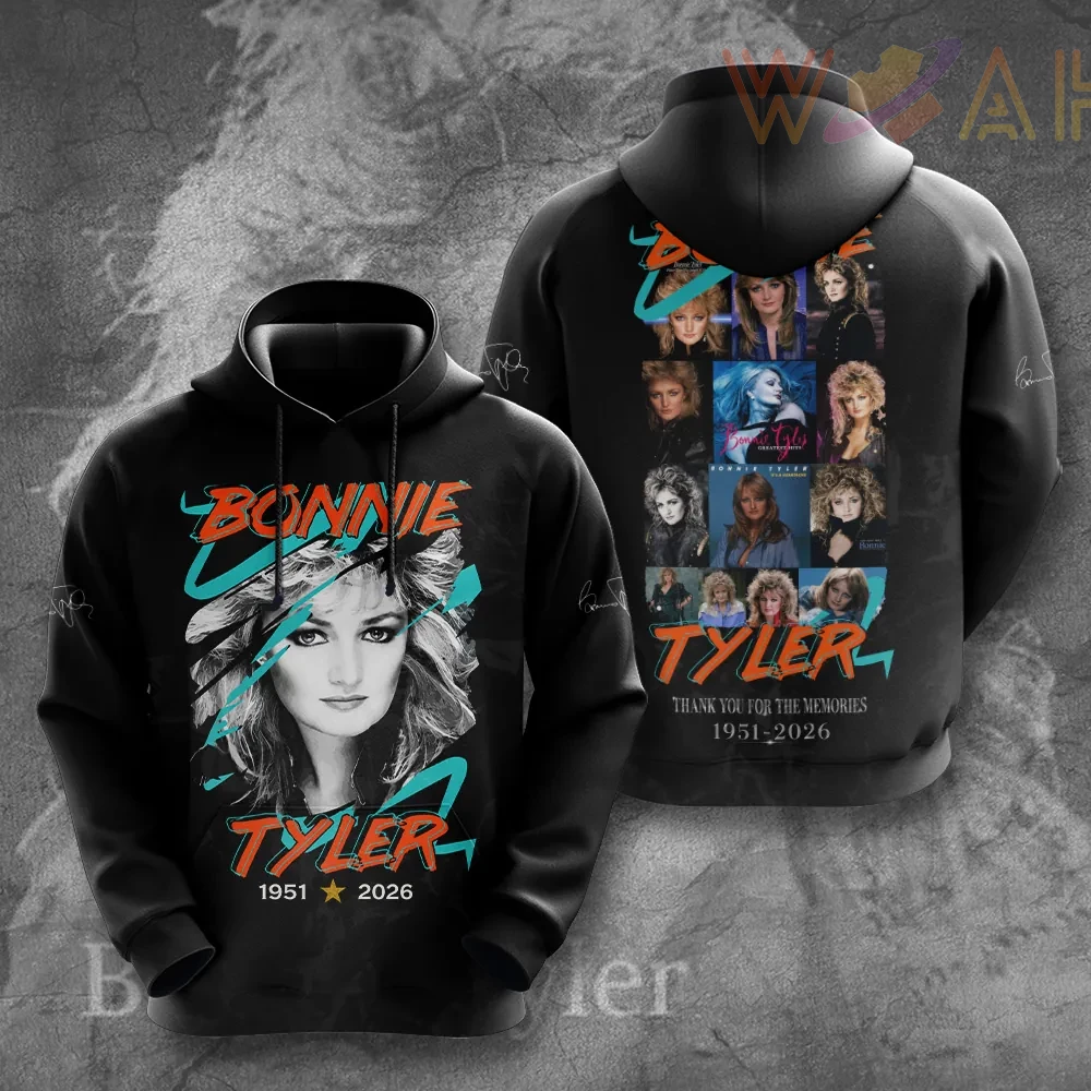 Bonnie Tyler 3D Hoodie