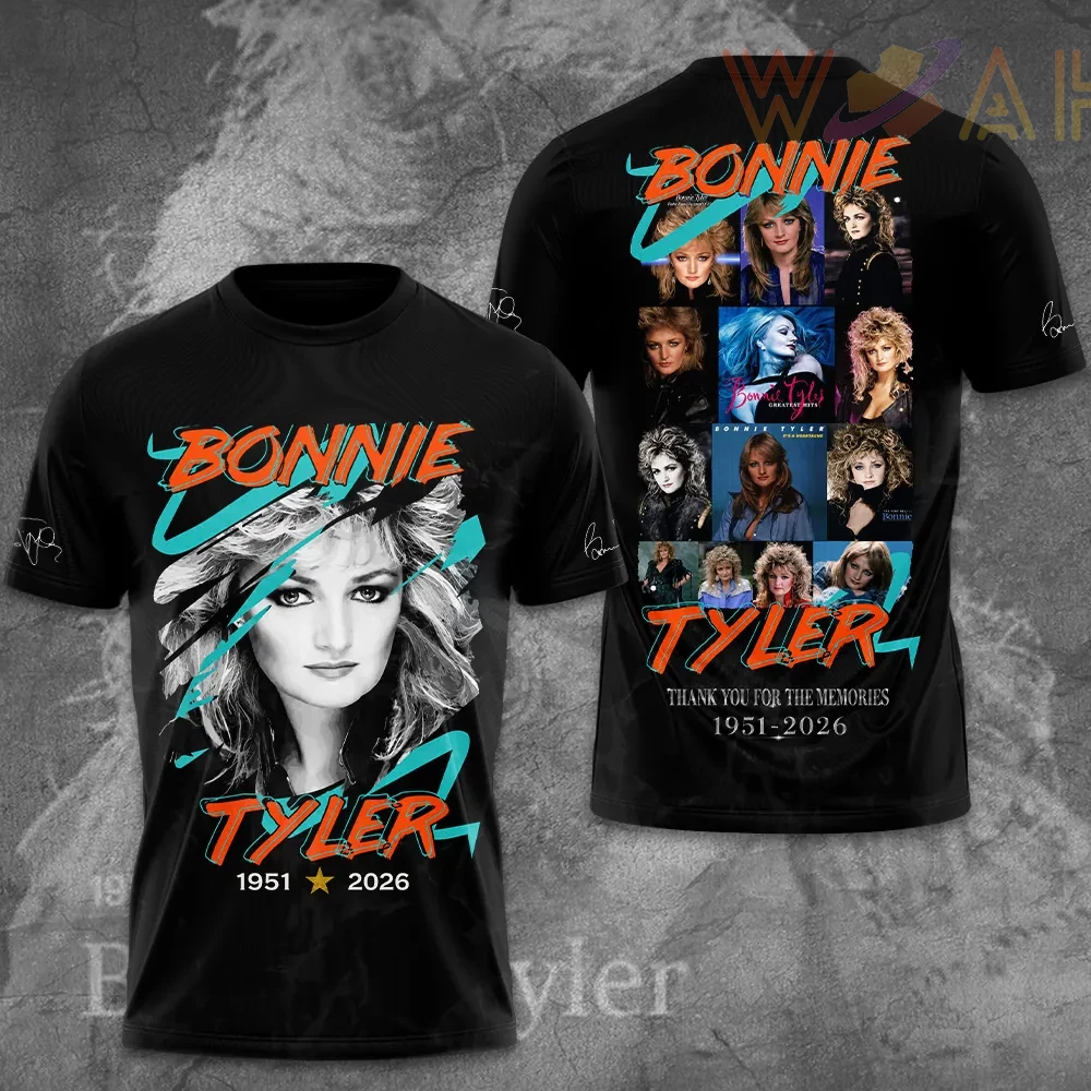 Bonnie Tyler 3D T shirt