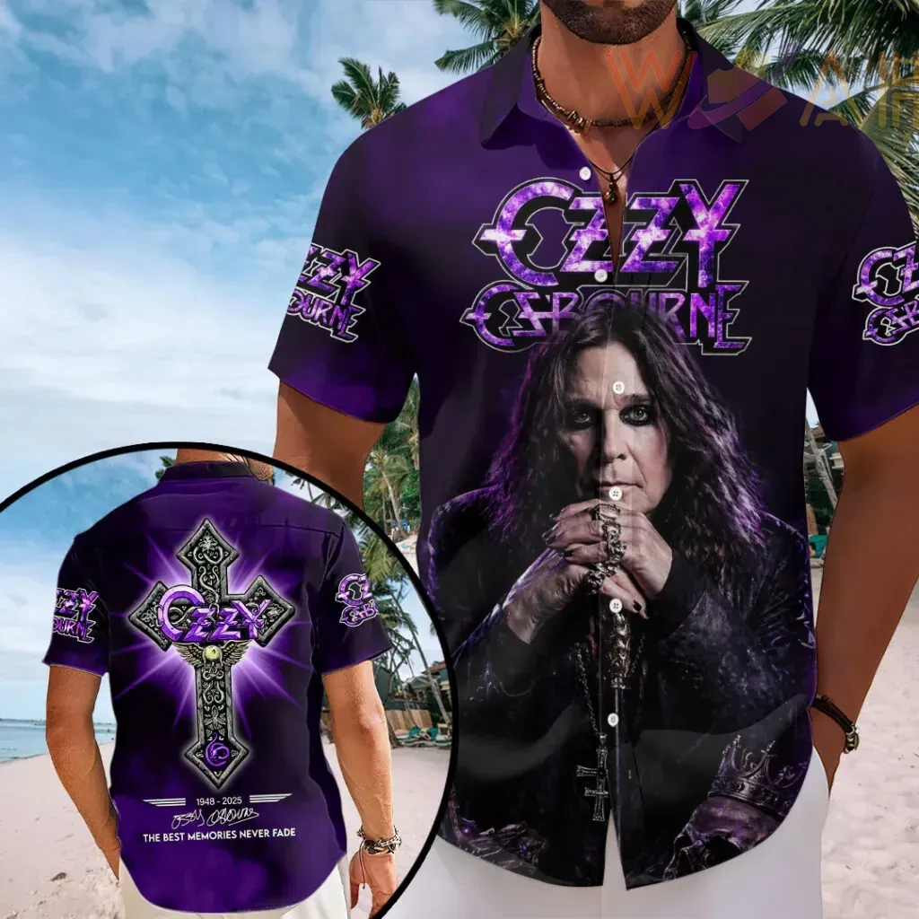 Ozzy Osbourne 3D Short Sleeve Shirt