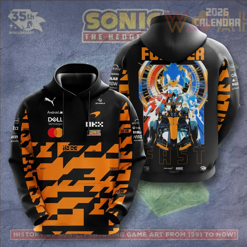 Sonic the Hedgehog 3D Hoodie