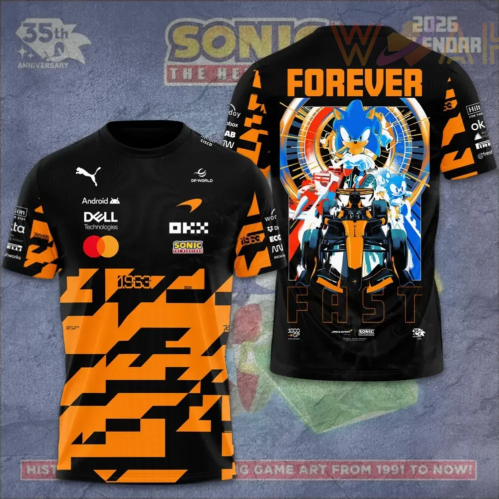 Sonic the Hedgehog 3D T shirt