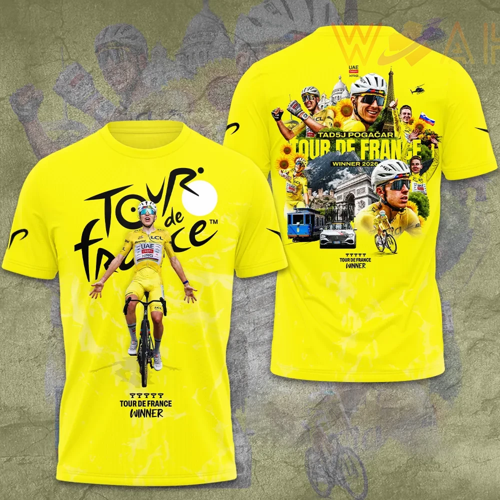 Tadej Pogacar 3D T shirt