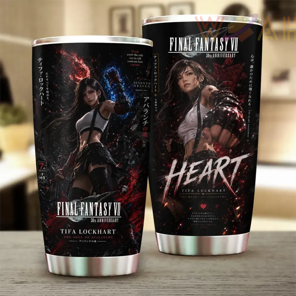 Tifa Lockhart Tumbler Cup 01