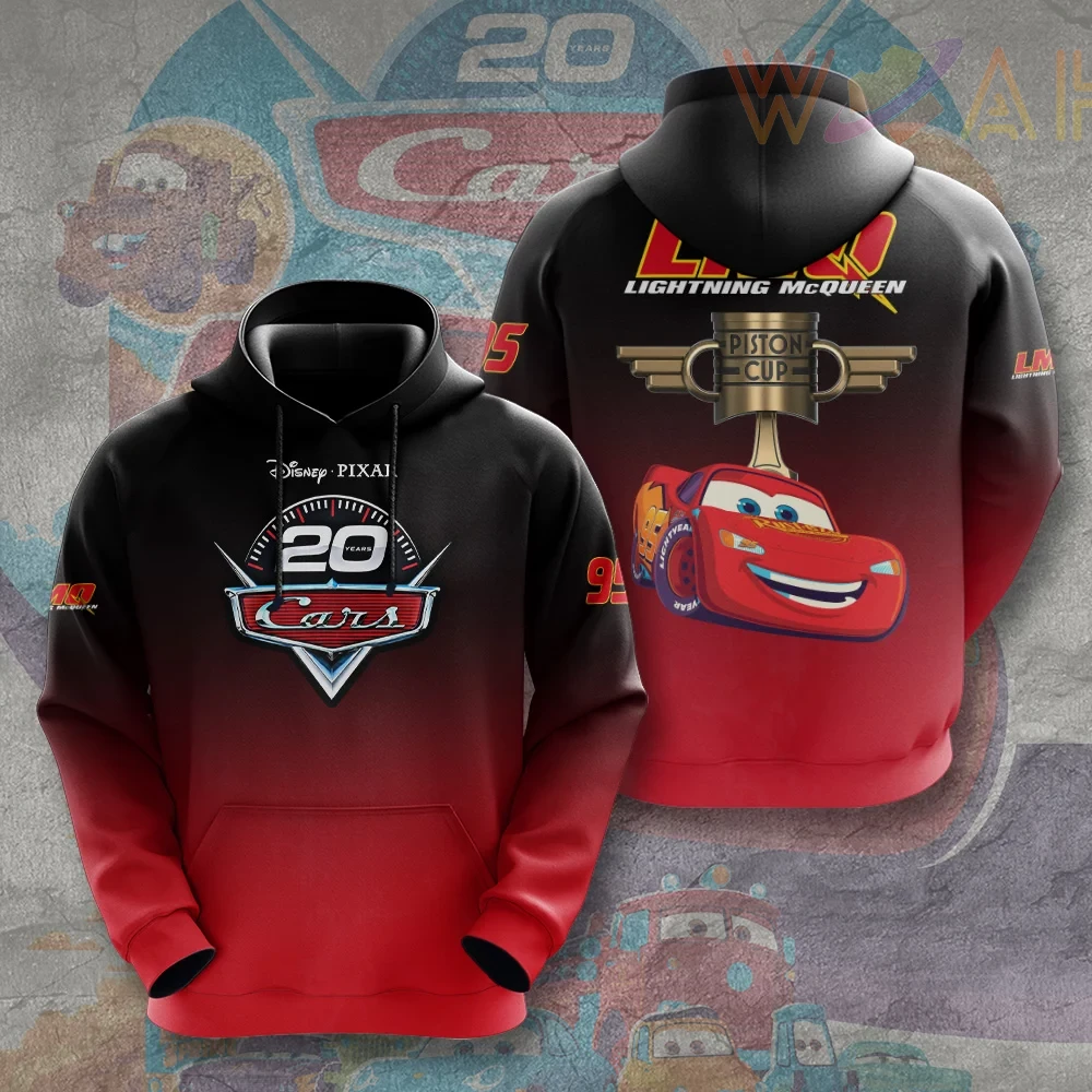 Cars 20th Anniversary 3D Hoodie