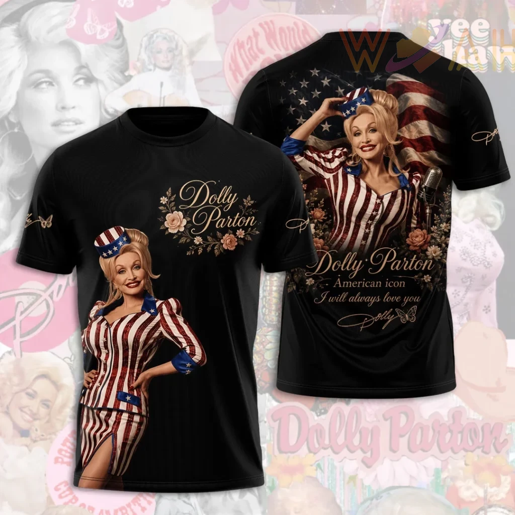 Dolly Parton 3D T shirt