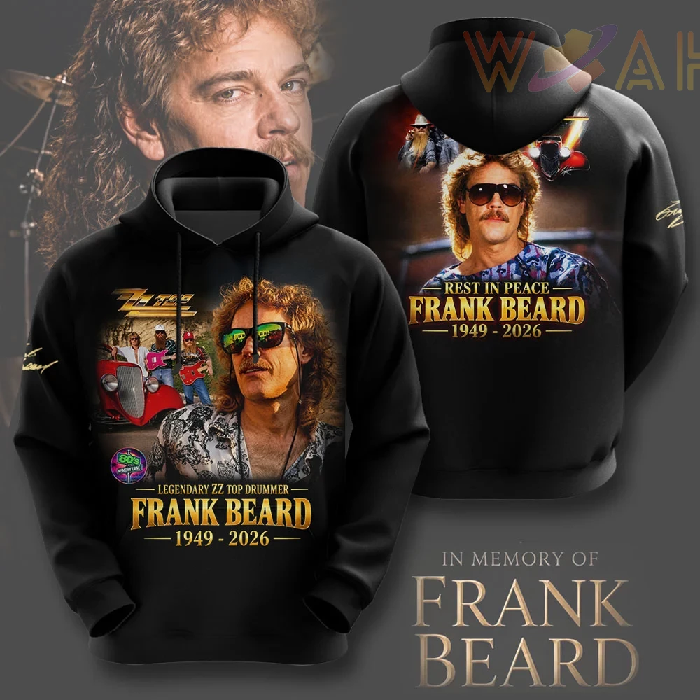 Frank Beard 3D Hoodie