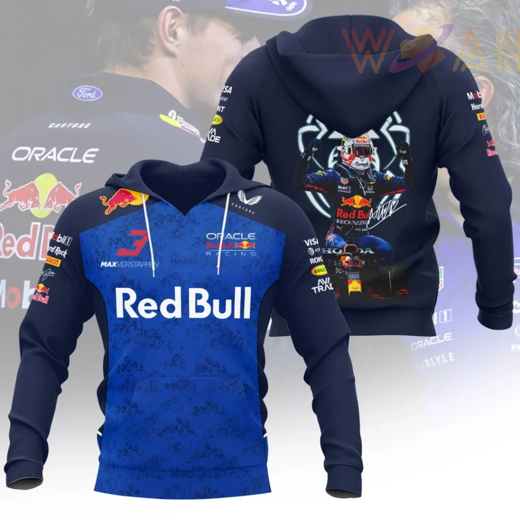 Max Emilian Verstappen 3D Hoodie