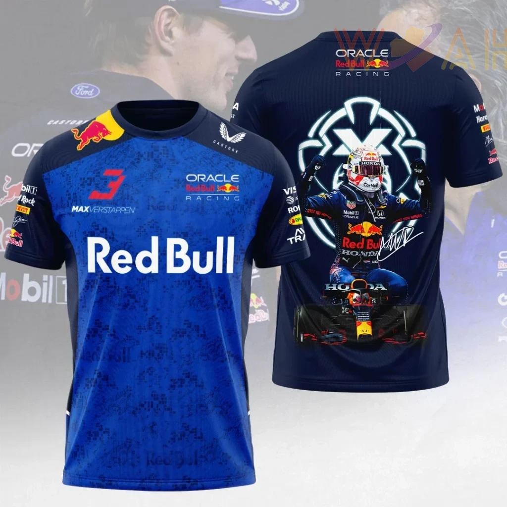 Max Emilian Verstappen 3D T shirt