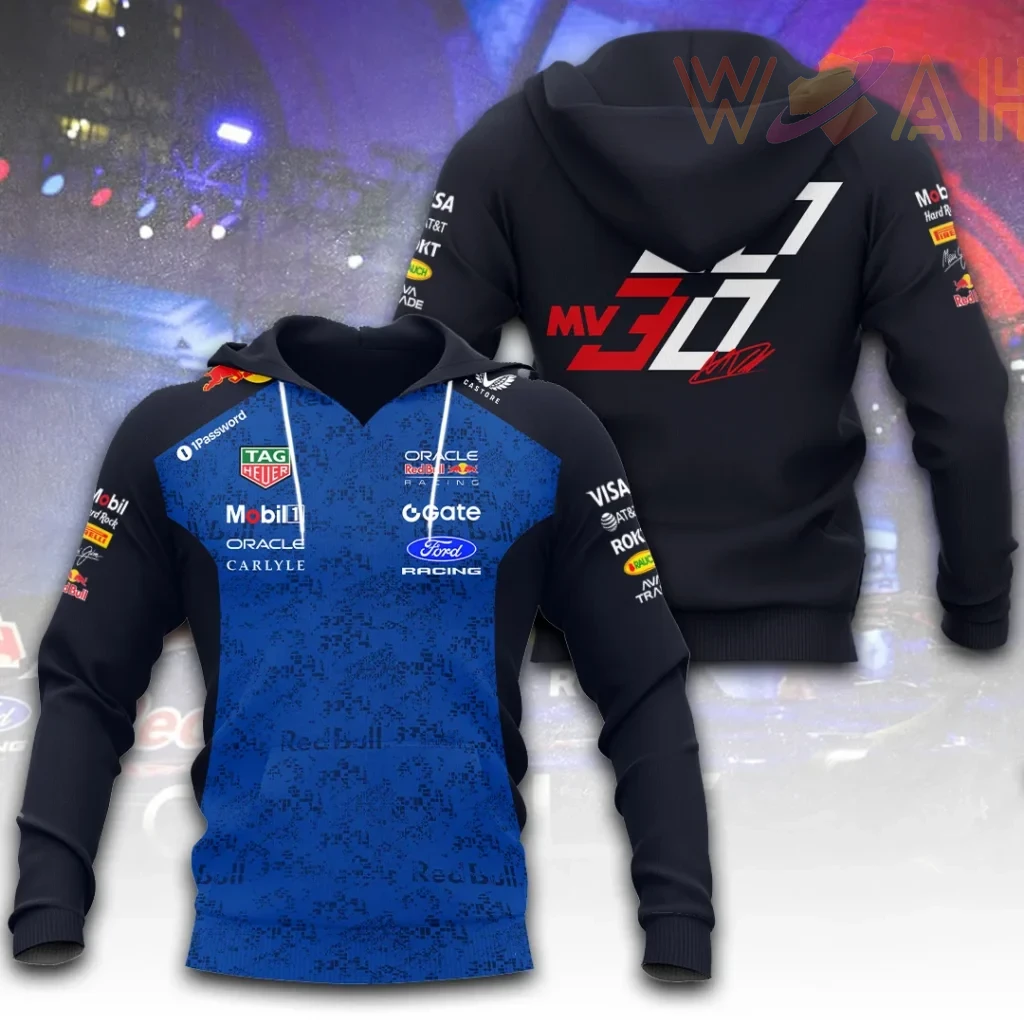 Max Verstappen 3D Hoodie New Design