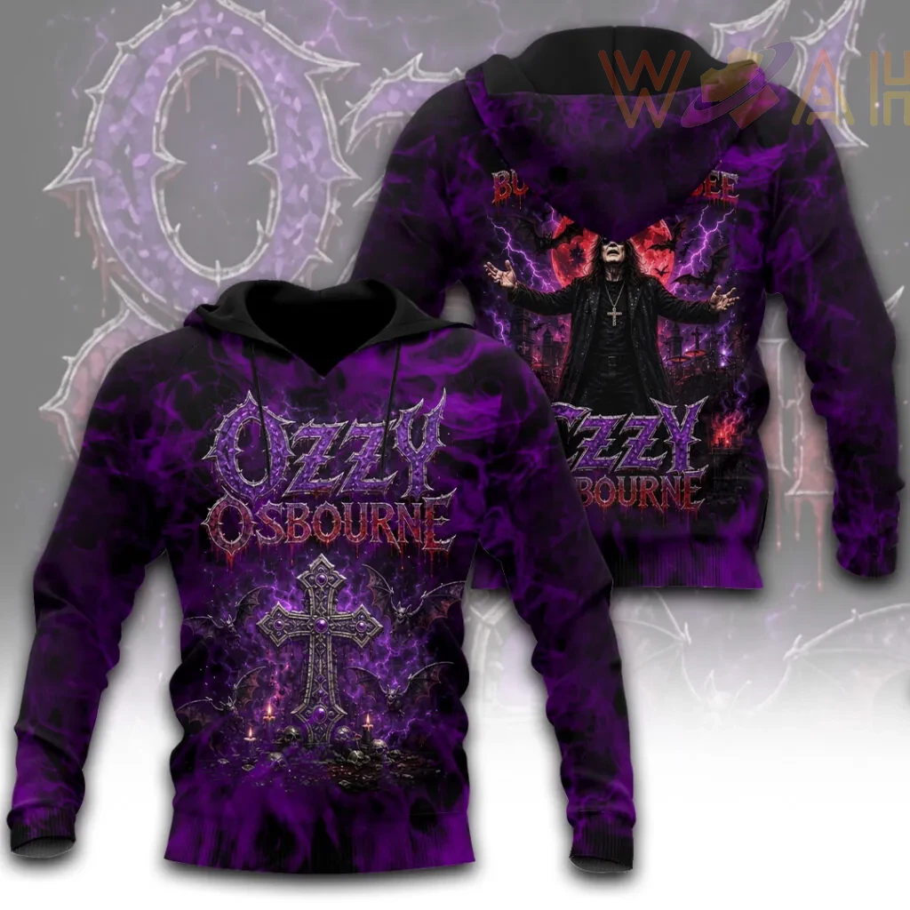 Ozzy Osbourne I May Be Old But I Got A See 3D Hoodie