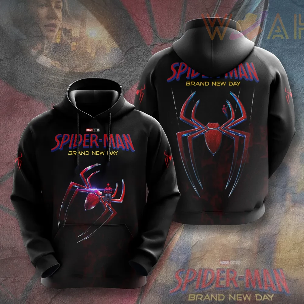 Spider Man Brand New Day 3D Hoodie