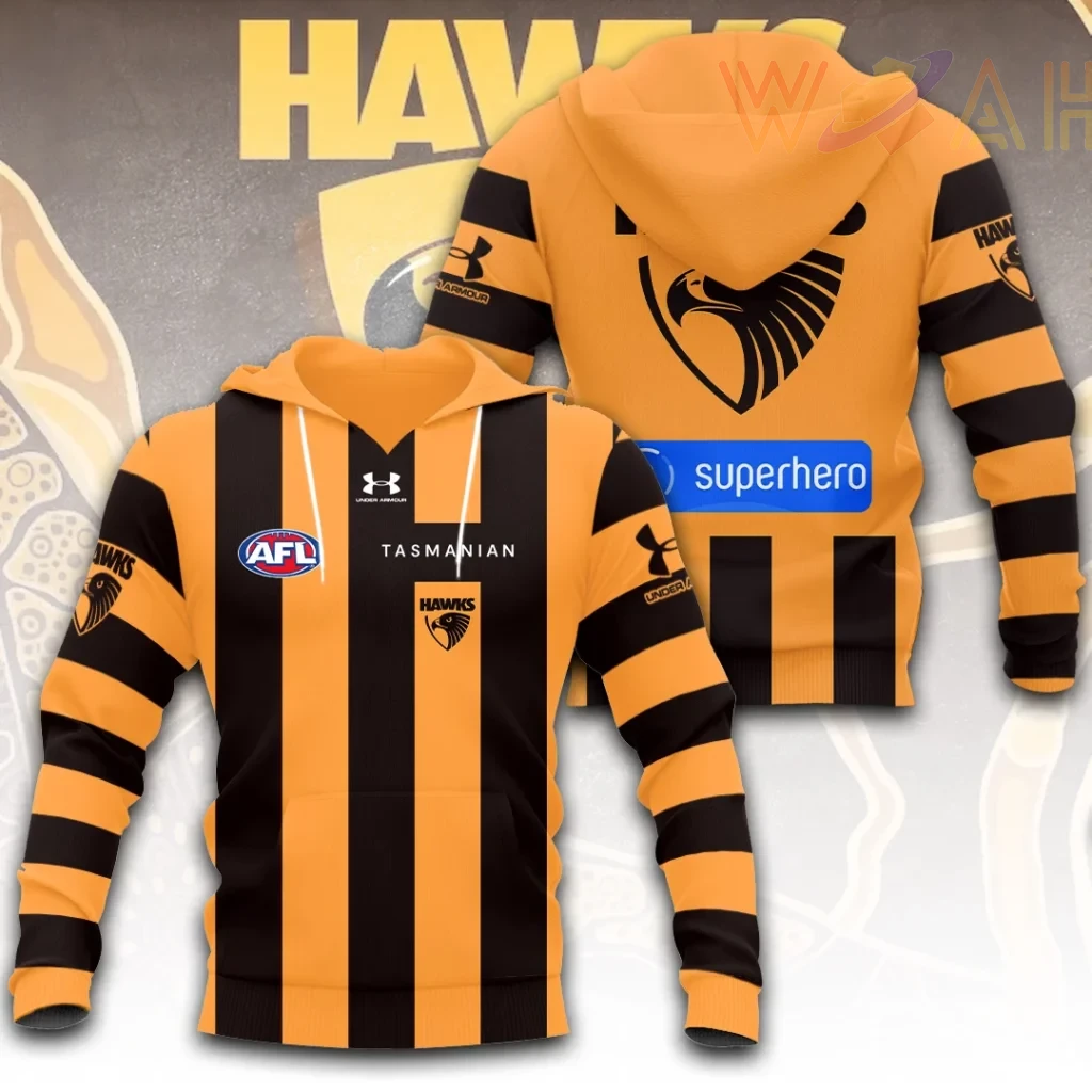Hawthorn FC 3D Hoodie