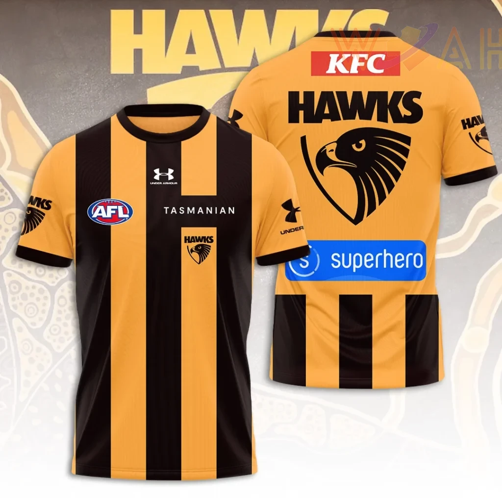 Hawthorn FC 3D T shirt