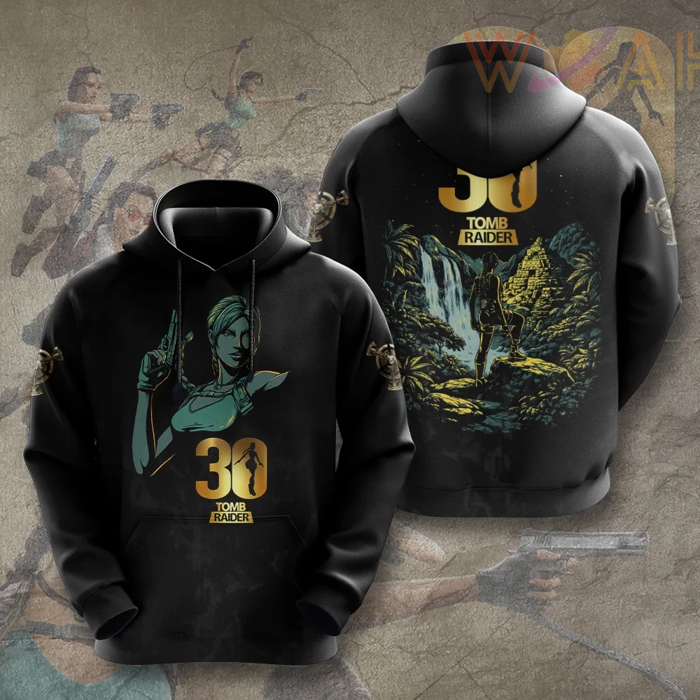 Tomb Raider 3D Hoodie