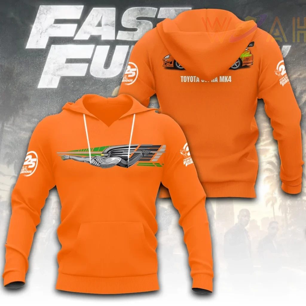 Toyota Supra MK4 3D Hoodie