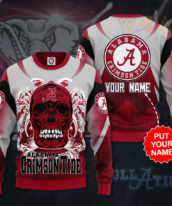 Alabama Crimson Tide 3D Sweatshirt 01