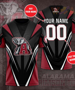 Alabama Crimson Tide 3D T shirt 05
