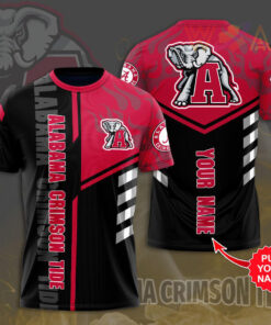 Alabama Crimson Tide 3D T shirt 06