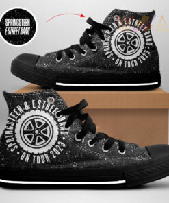 Bruce Springsteen High Top Canvas Shoe WOAHTEE23623S1 Design 2