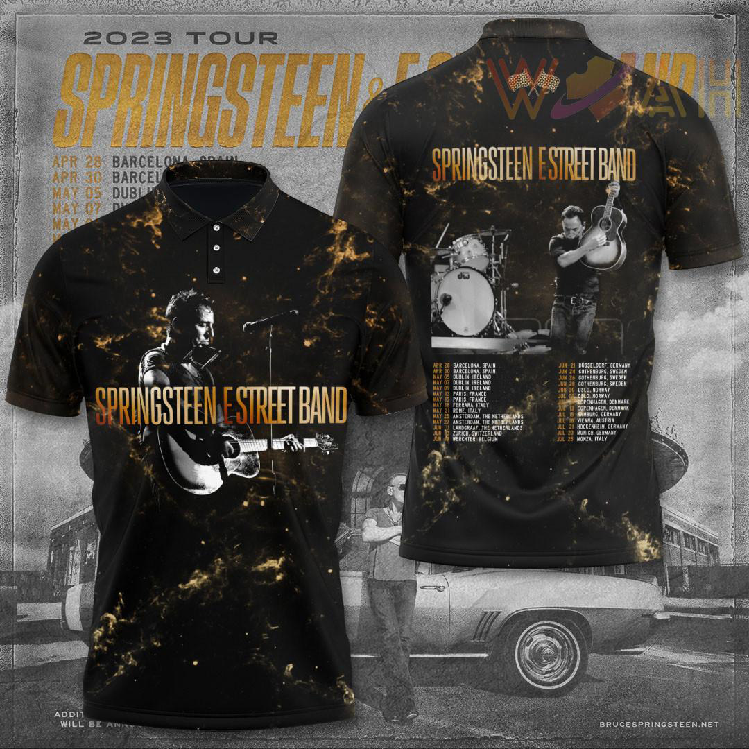 Bruce Springsteen Polo WOAHTEE15623S1