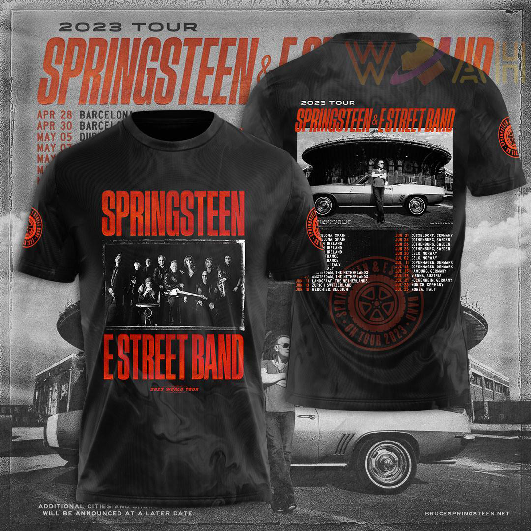 Bruce Springsteen x E Street Band T shirt WOAHTEEE31723S3