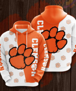Clemson Tigers 3D Hoodie 01