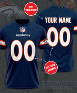 Denver Broncos 3D T shirt 04