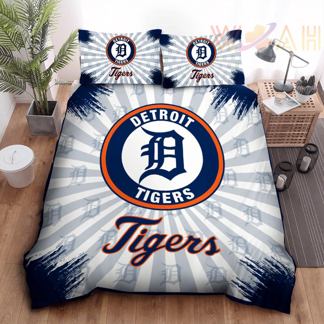 Detroit Tigers bedding set – duvet cover pillow shams