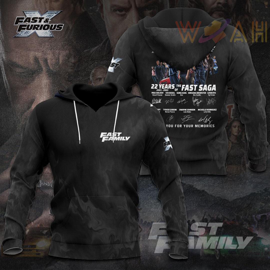Fast And Furious hoodie WOAHTEE10823S2