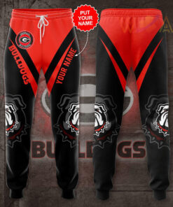 Georgia Bulldogs 3D Sweatpant 01