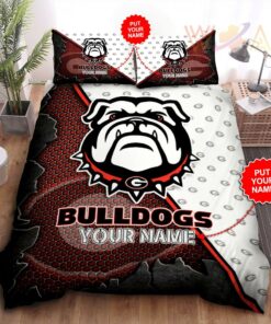 Georgia Bulldogs bedding set – duvet cover pillow shams 02